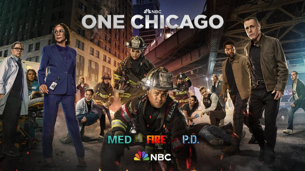 Chicago Fire Chicago Med Chicago PD key art - One Chicago 2024