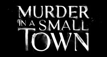 Murder in a Small Town season 1 logo