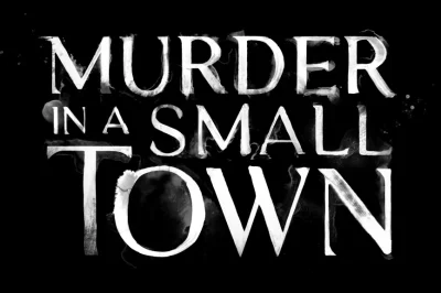 Murder in a Small Town season 1 logo